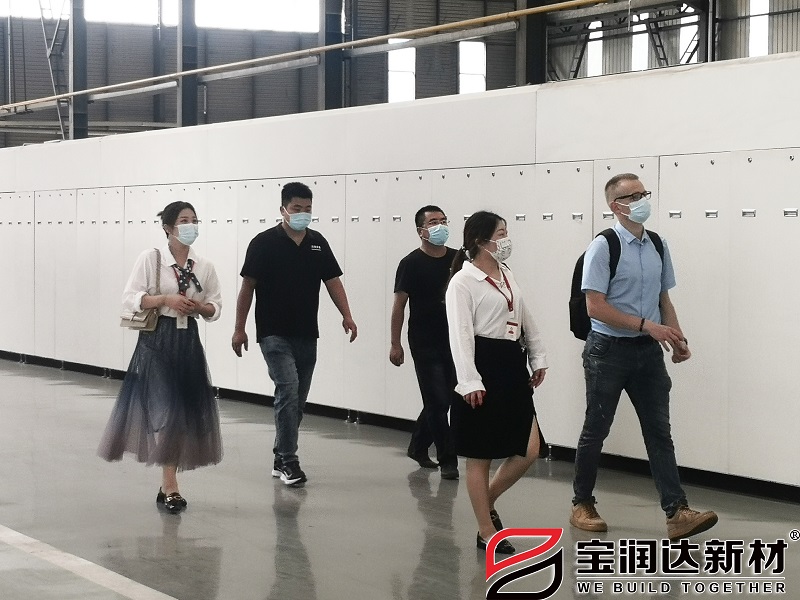 荷蘭客戶(hù)Ruben先生來(lái)訪(fǎng)寶潤(rùn)達(dá)參觀(guān)考察